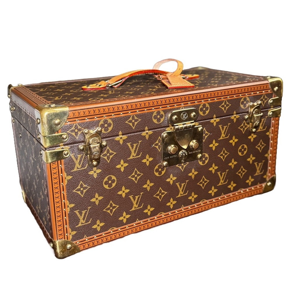 Louis Vuitton Monogram Boite Train Vanity Trunk - Picture 1 of 14